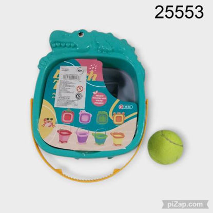 Imagen de BALDE COCODRILO SILICONA PLEGABLE 11.25